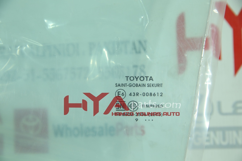 GLASS SUB-ASSY, FRONT DOOR, LH | H Y A parts